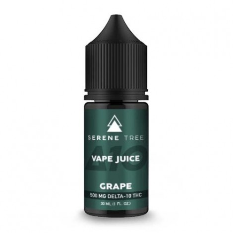 Serene Tree Delta-10 THC Grape Vape Juice