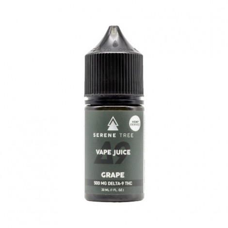 Serene Tree  Delta-9 THC Grape Vape Juice