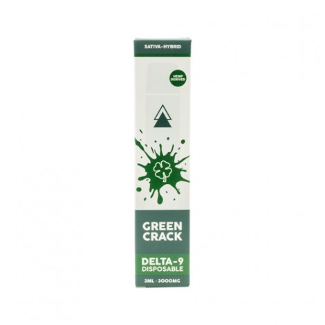 Serene Tree Delta-9 THC Disposable Vape - Green Crack