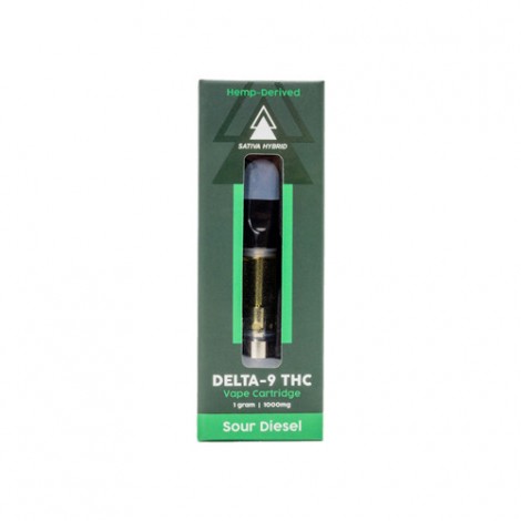Serene Tree Delta-9 THC Vape Cartridge - Sour Diesel