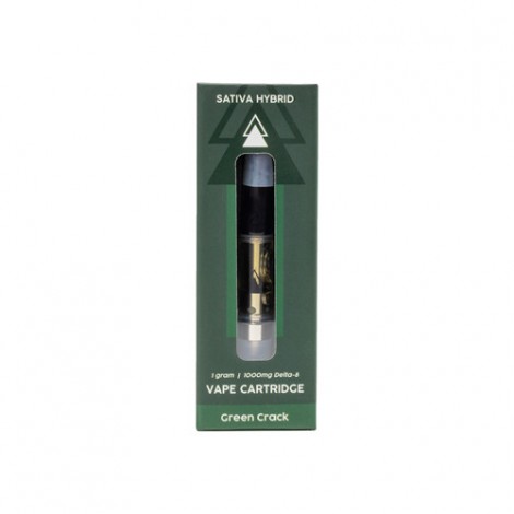 Serene Tree Delta-8 THC Vape Cartridge - Green Crack