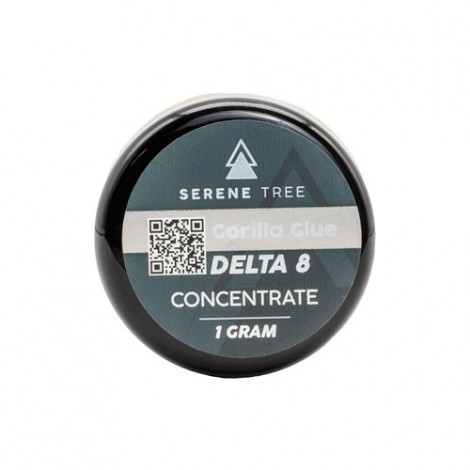 Serene Tree Delta-8 THC Concentrate - Gorilla Glue