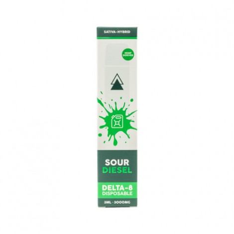 Serene Tree Delta-8 THC Disposable Vape - Sour Diesel