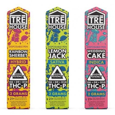 Tre House Delta Blend 2g Disposable Vape