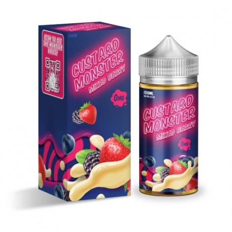 Custard Monster E-Liquid - Mixed Berry