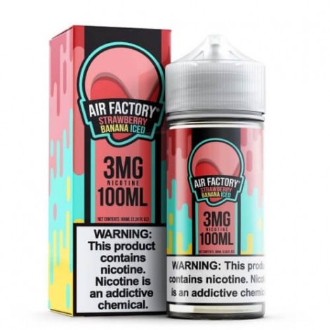 Air Factory E-Liquid - Strawberry Banana Iced